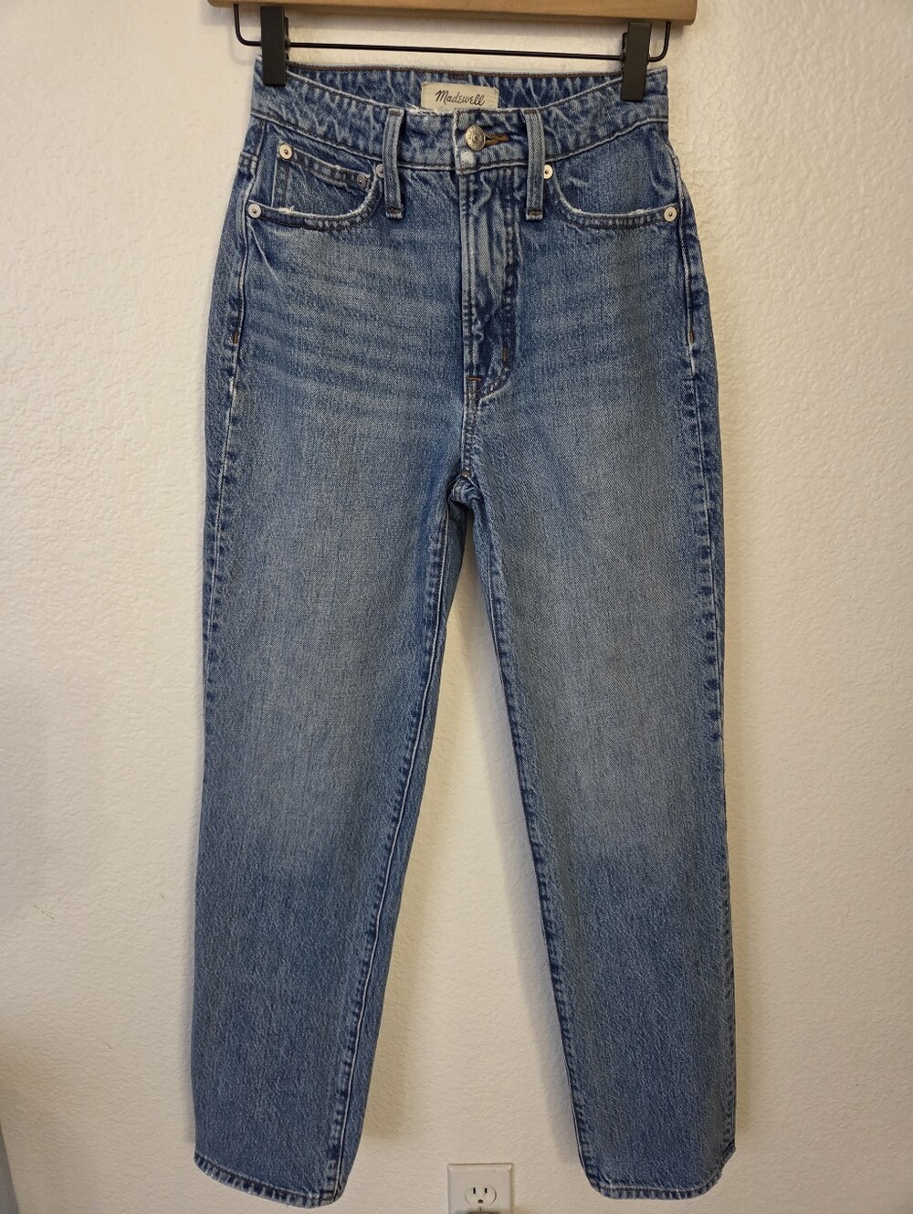 Madewell Curvy Perfect Vintage Straight Jeans Women's Size 23